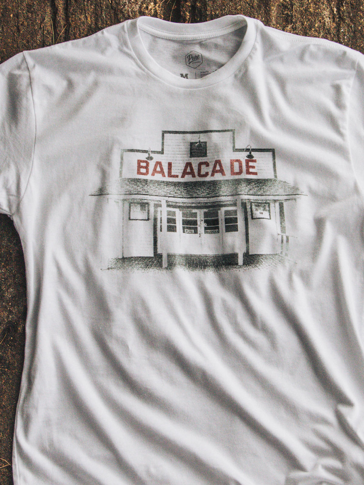 Balacade T-Shirt - Flat Lay - Pure Muskoka