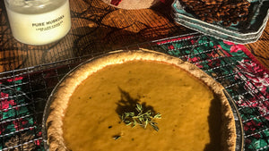 Acorn Squash Pie, Sweet & Spicy Seeds and a Fun Craft For All