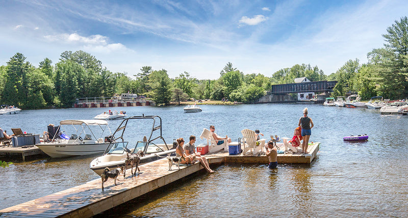 Dock Day - Pace Yourself - Pure Muskoka