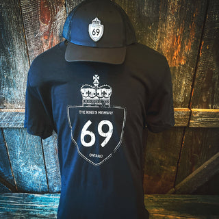 Highway 69 T-Shirt (Unisex) - Black