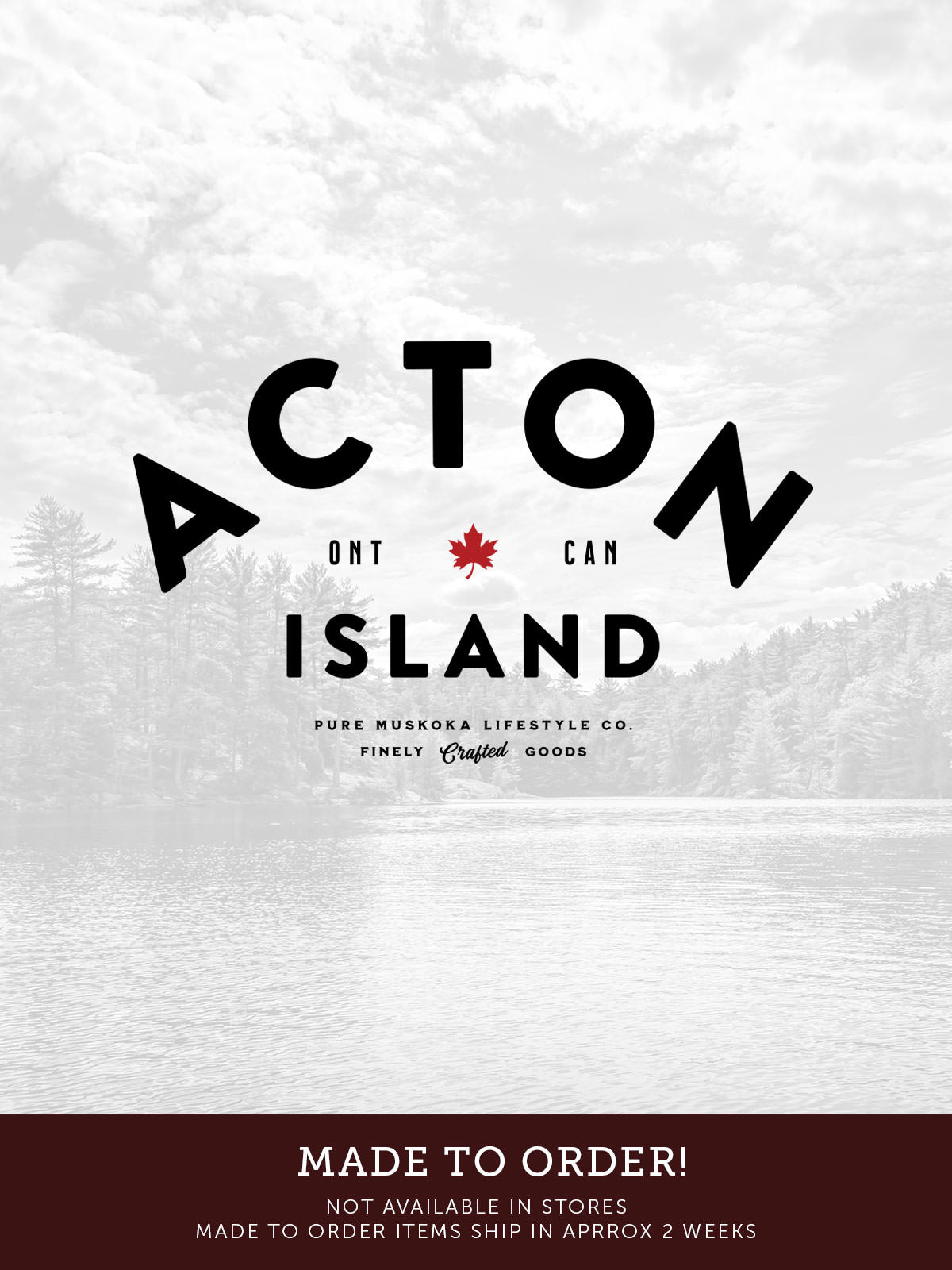 Acton Island Community Logo Design - Pure Muskoka