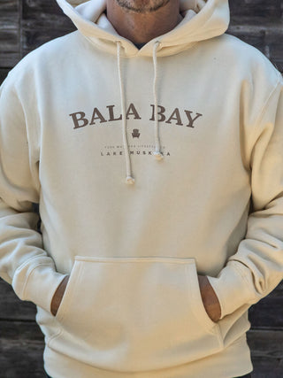 Bala Bay Hoodie - Bone - Male  Model