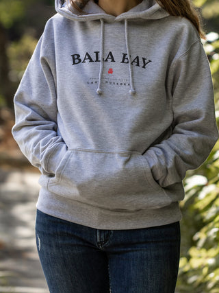 Bala Bay Hoodie - Heather Grey - Female  Model