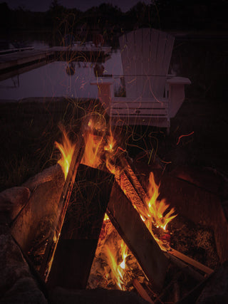 Muskoka Bonfire at the lake