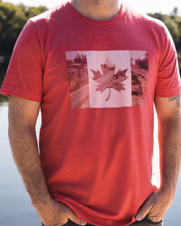 Pure Muskoka Canada Flag T-Shirt (2023)