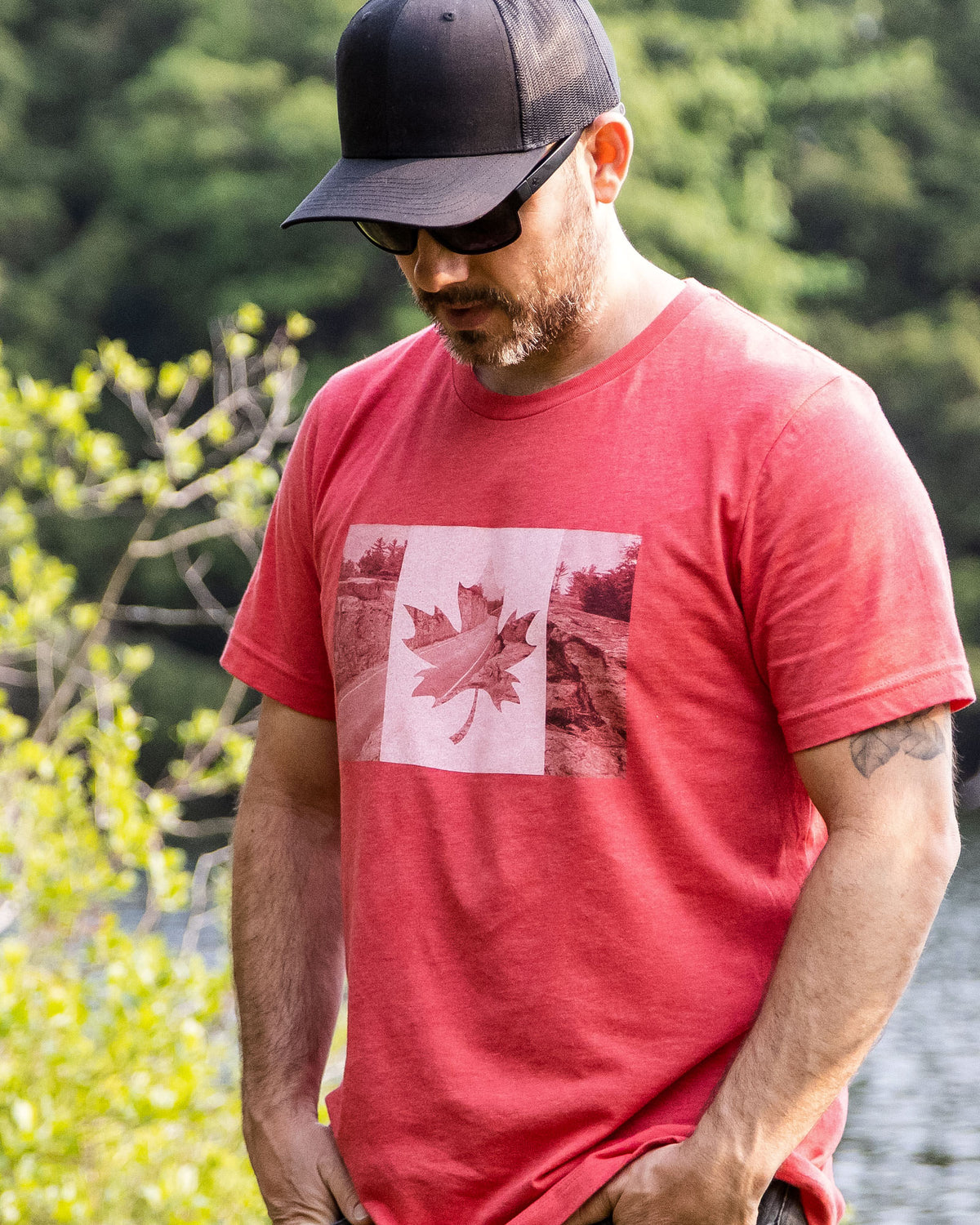 Pure Muskoka Canada Flag T-Shirt