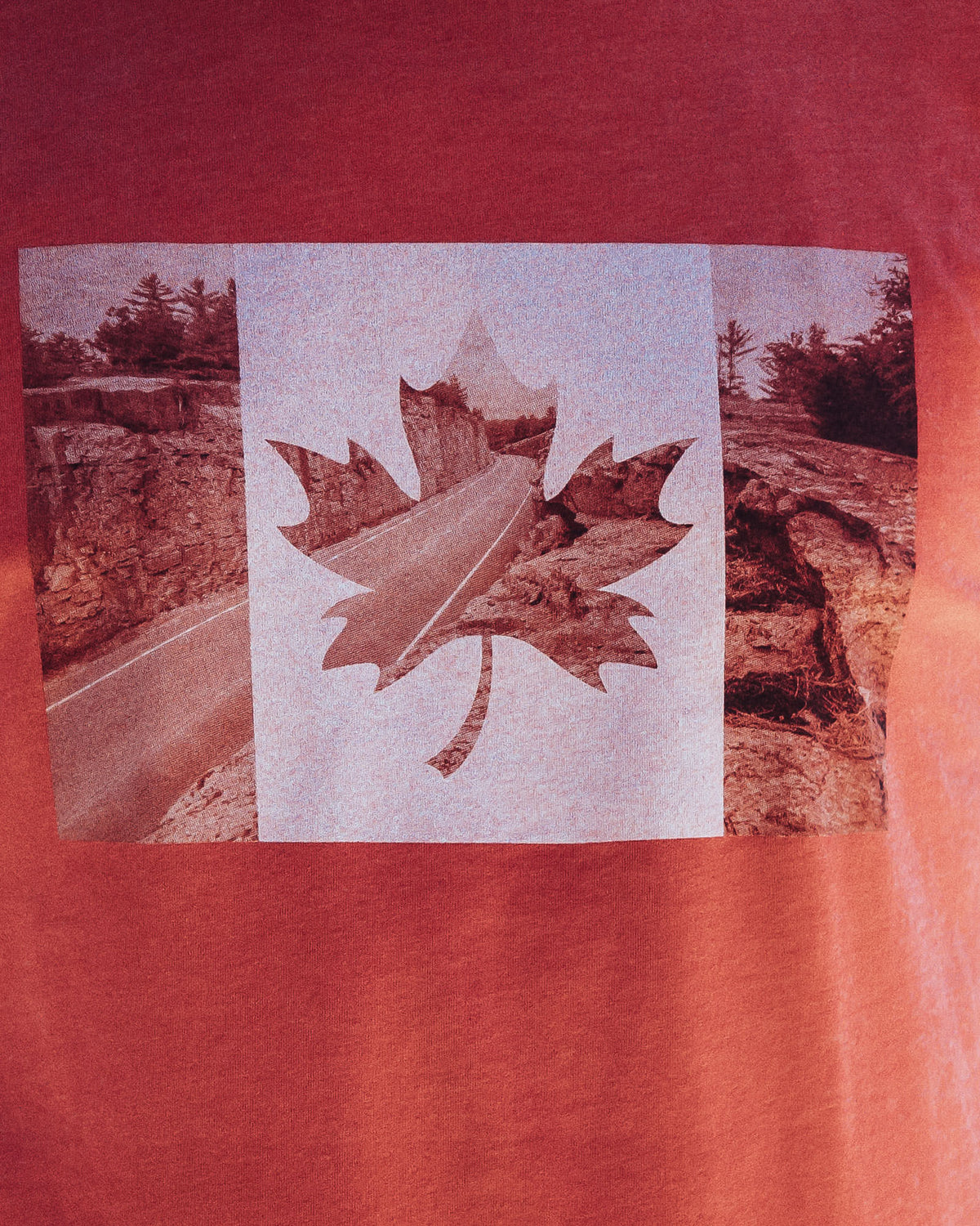 Pure Muskoka Canada Flag T-Shirt