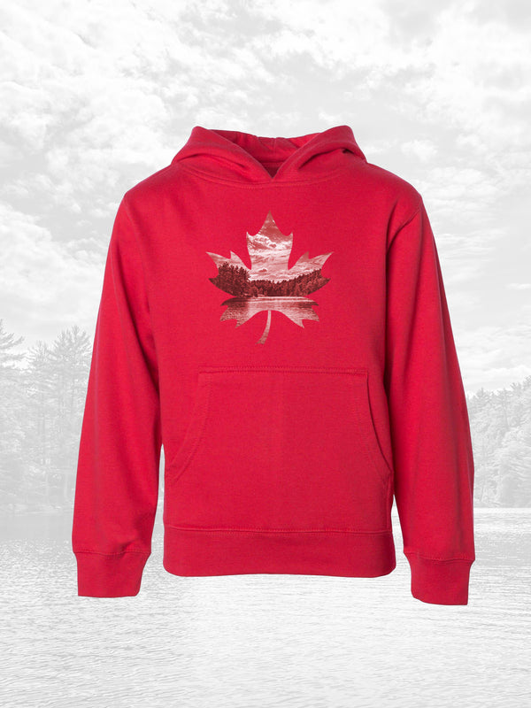 Canada Leaf Kids Hoodie
