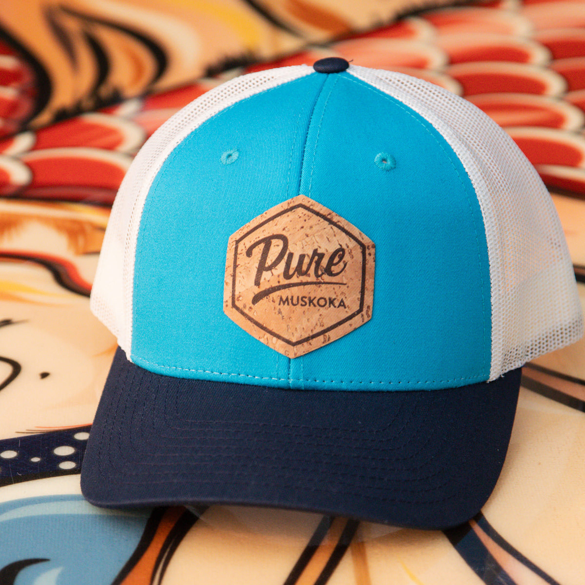 Pure Muskoka Logo Hat (Cork Patch)