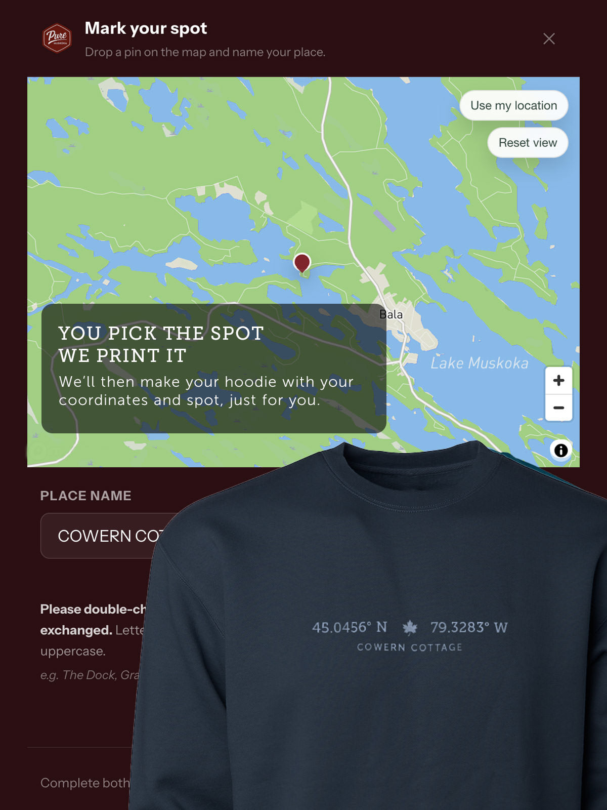 Your Spot Crewneck (Unisex)