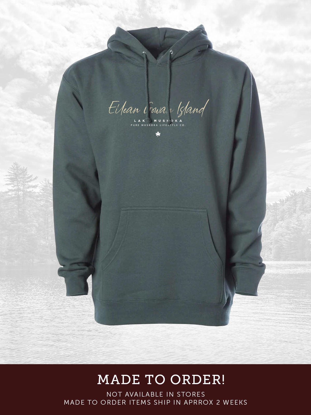 Eilean Gowan Island Hoodie