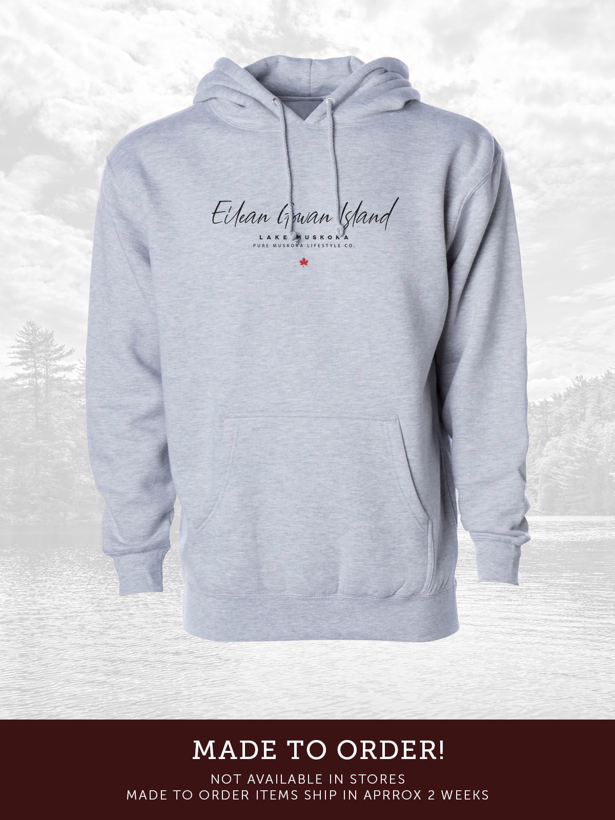 Eilean Gowan Island Hoodie
