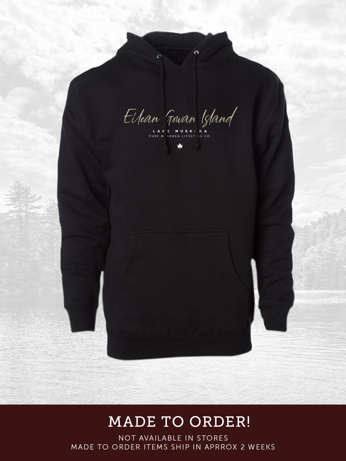 Eilean Gowan Island Hoodie