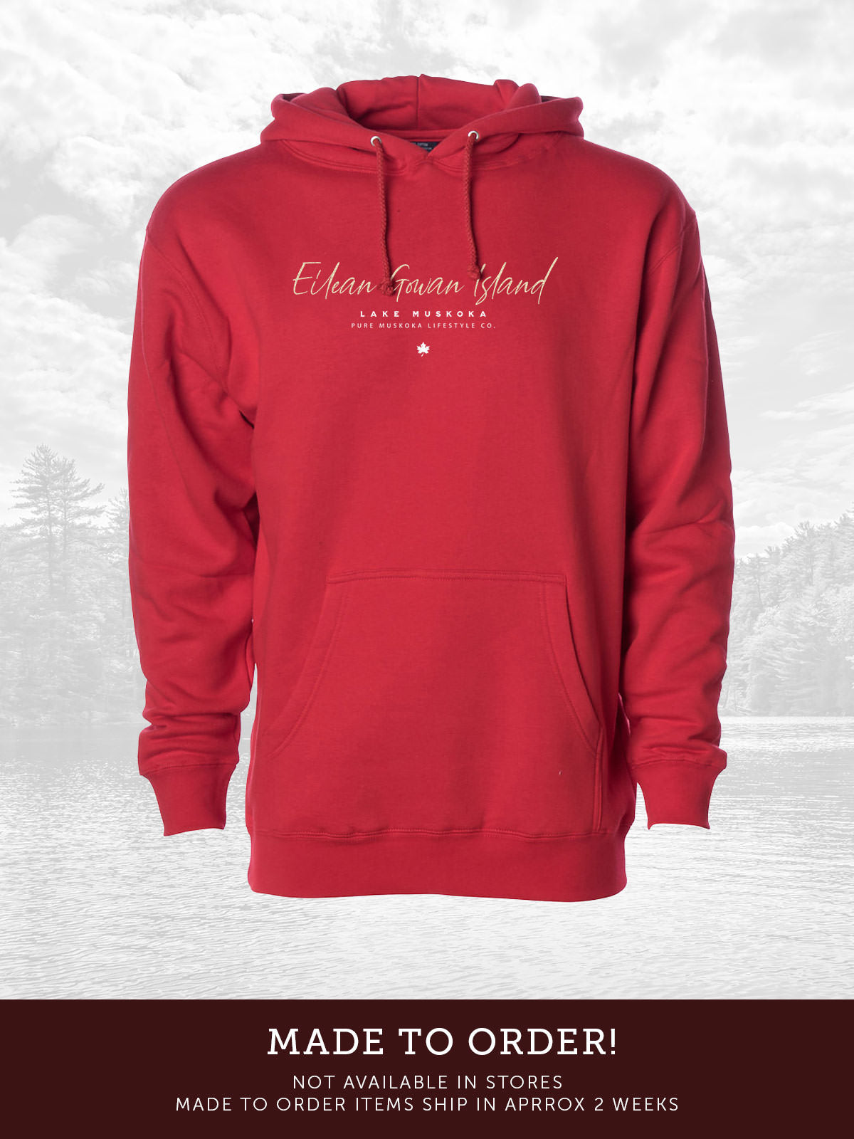 Eilean Gowan Island Hoodie