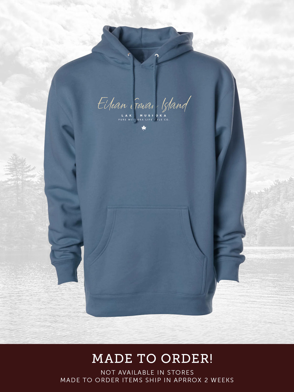 Eilean Gowan Island Hoodie