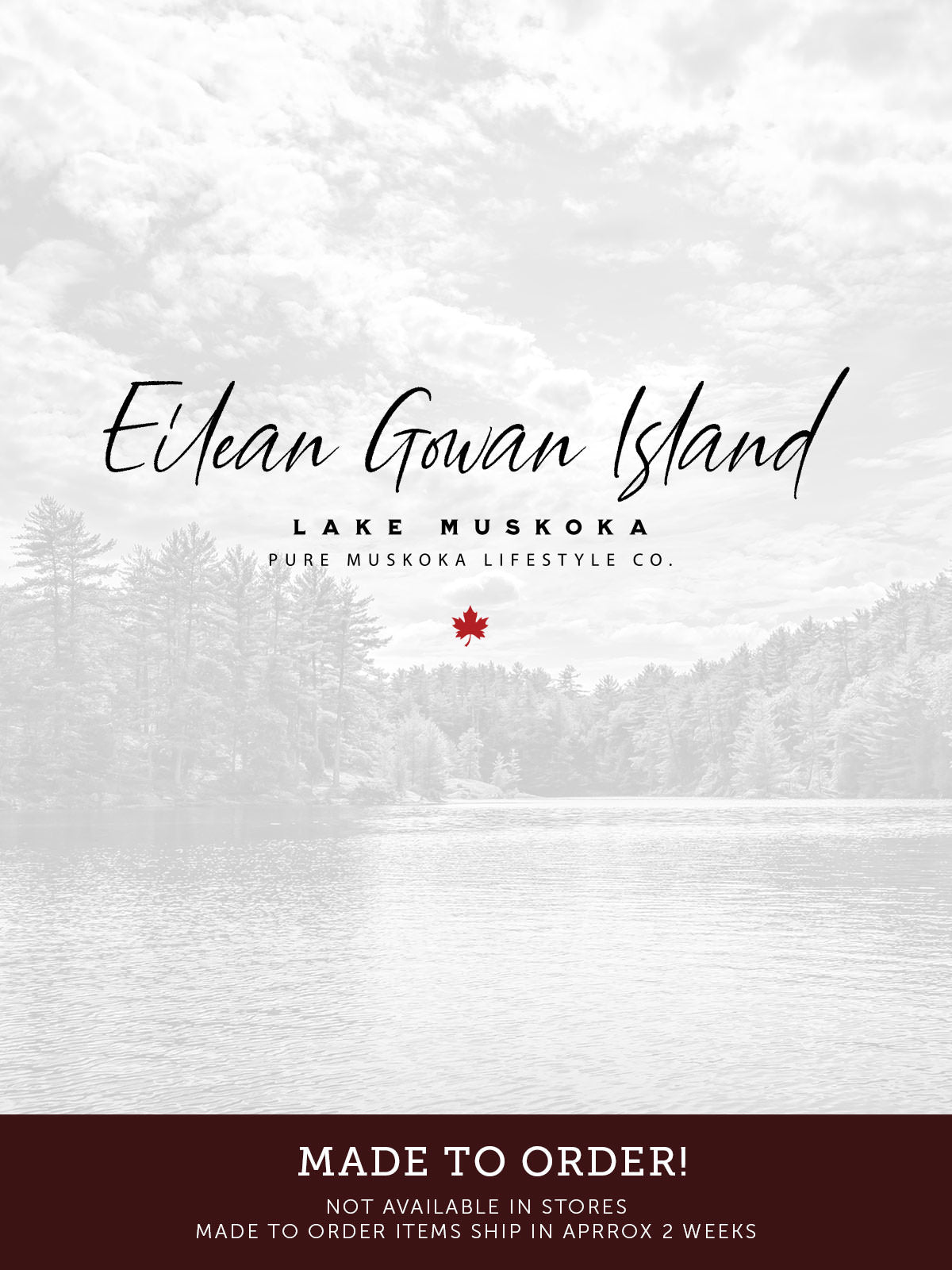 Eilean Gowan Island Hoodie