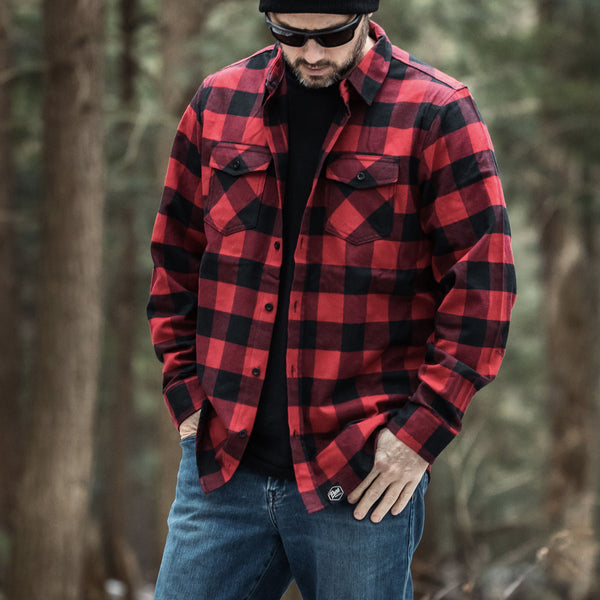 Pure Muskoka Lifestyle Buffalo Plaid Flannel1