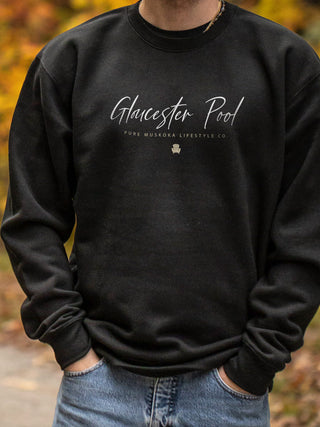 Gloucester Pool Crewneck - Black - Male Model