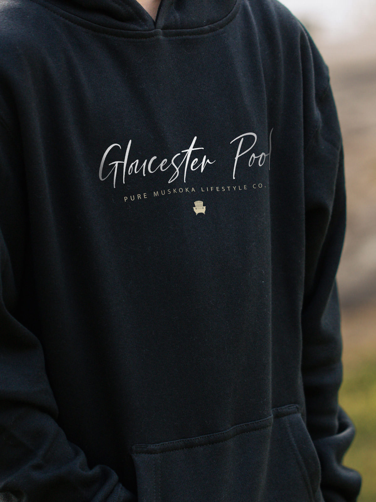Gloucester Pool Kids Hoodie - Black