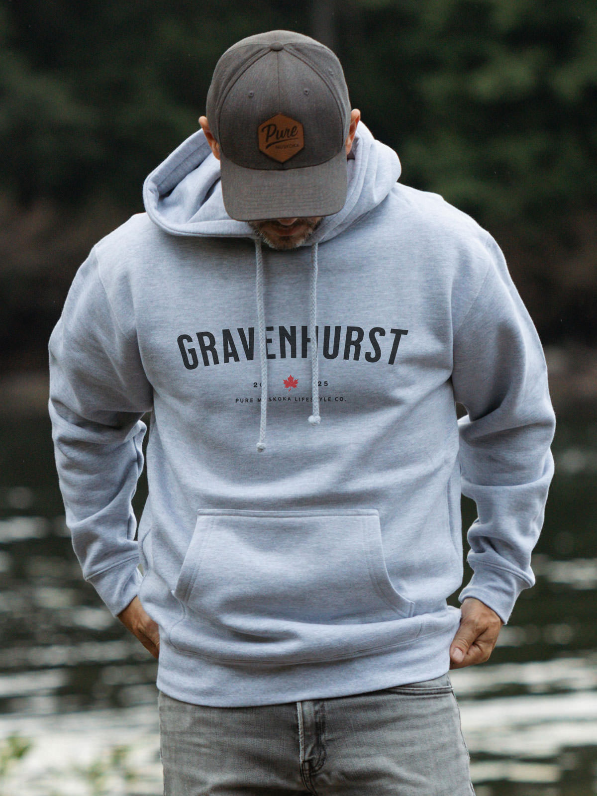 Gravenhurst Hoodie - Athletic Grey - Male Model
