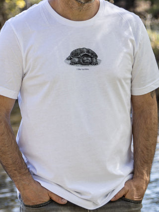 I Like Turtles Tee - Male Model