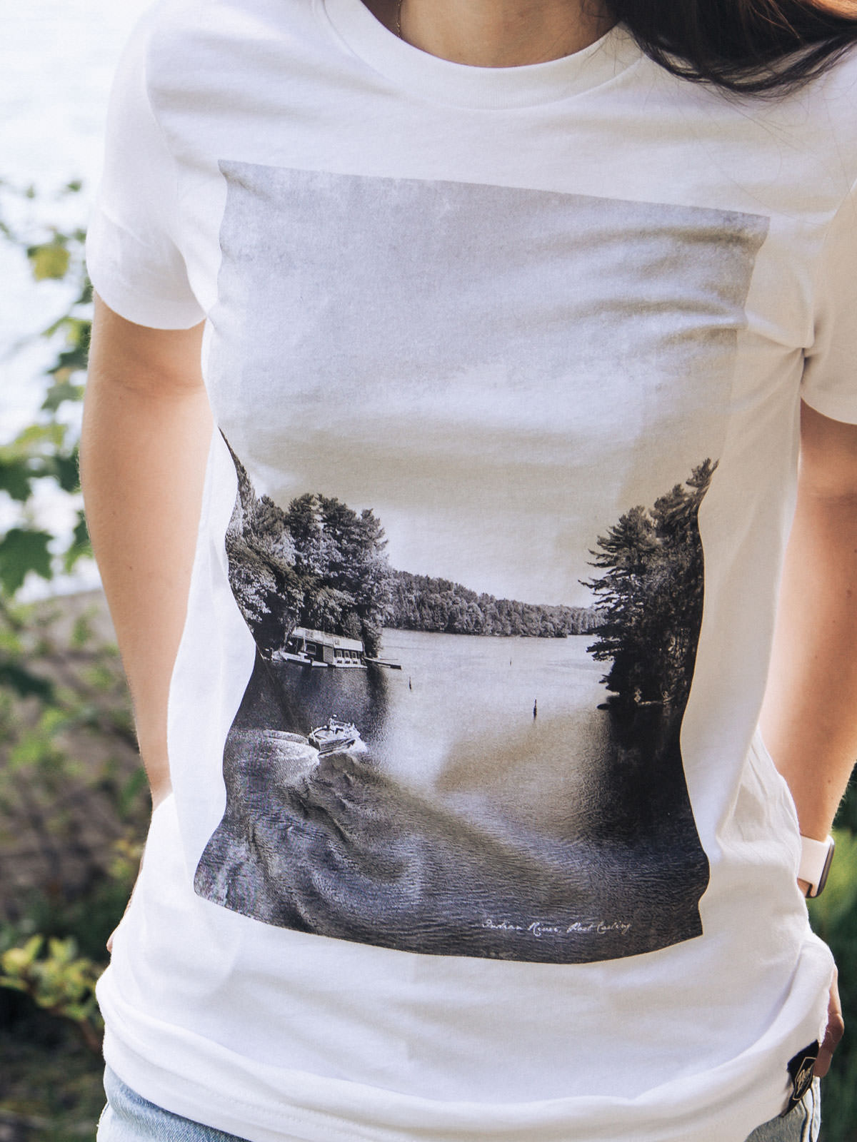 Indian River T-Shirt  - Female Model