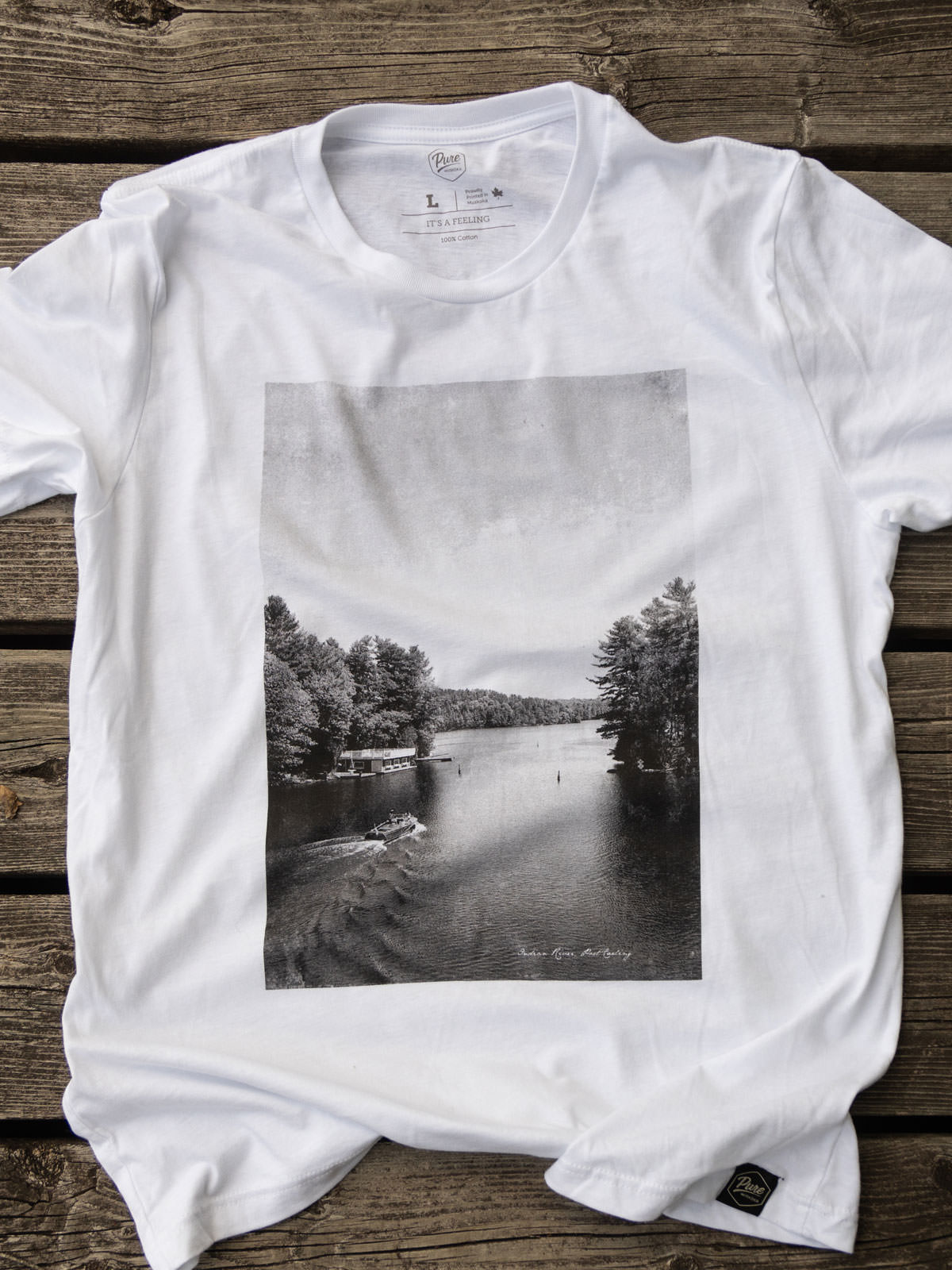 Indian River T-Shirt - Flat Lay