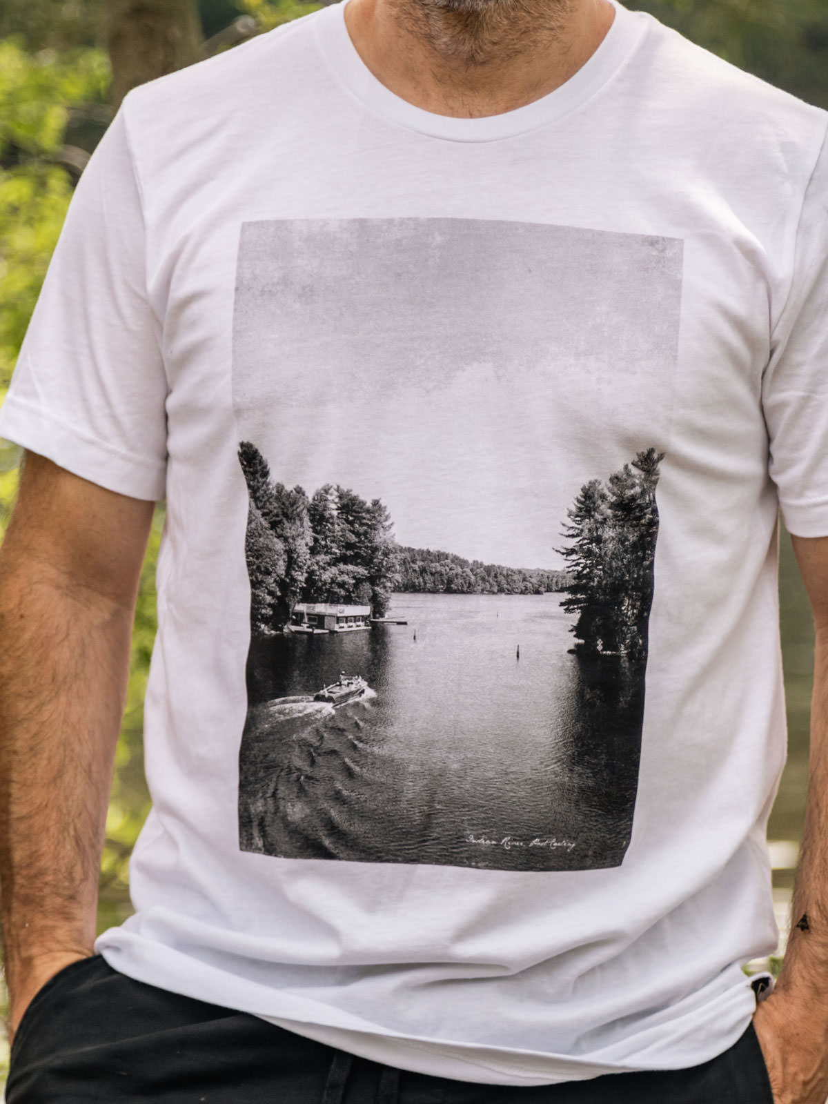 Indian River T-Shirt  - Male Model