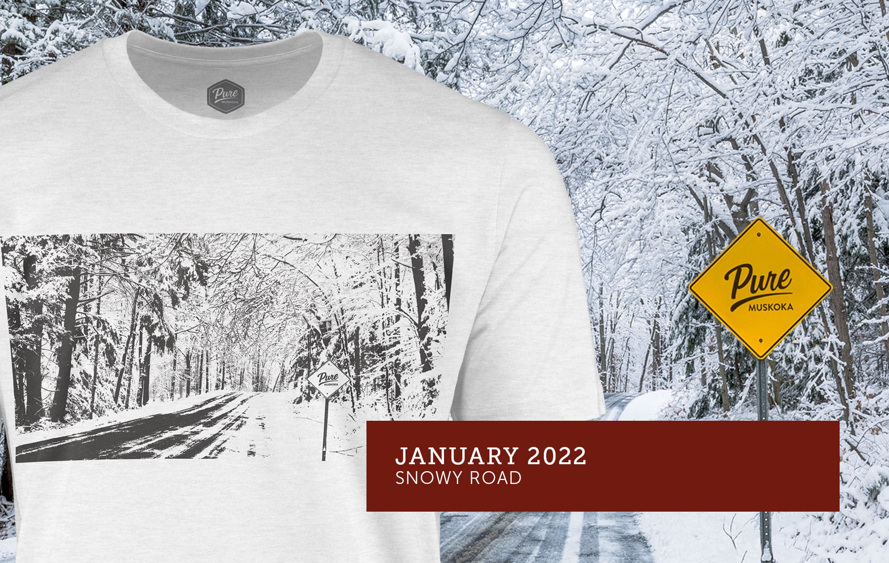 January 2022- Snowy Road