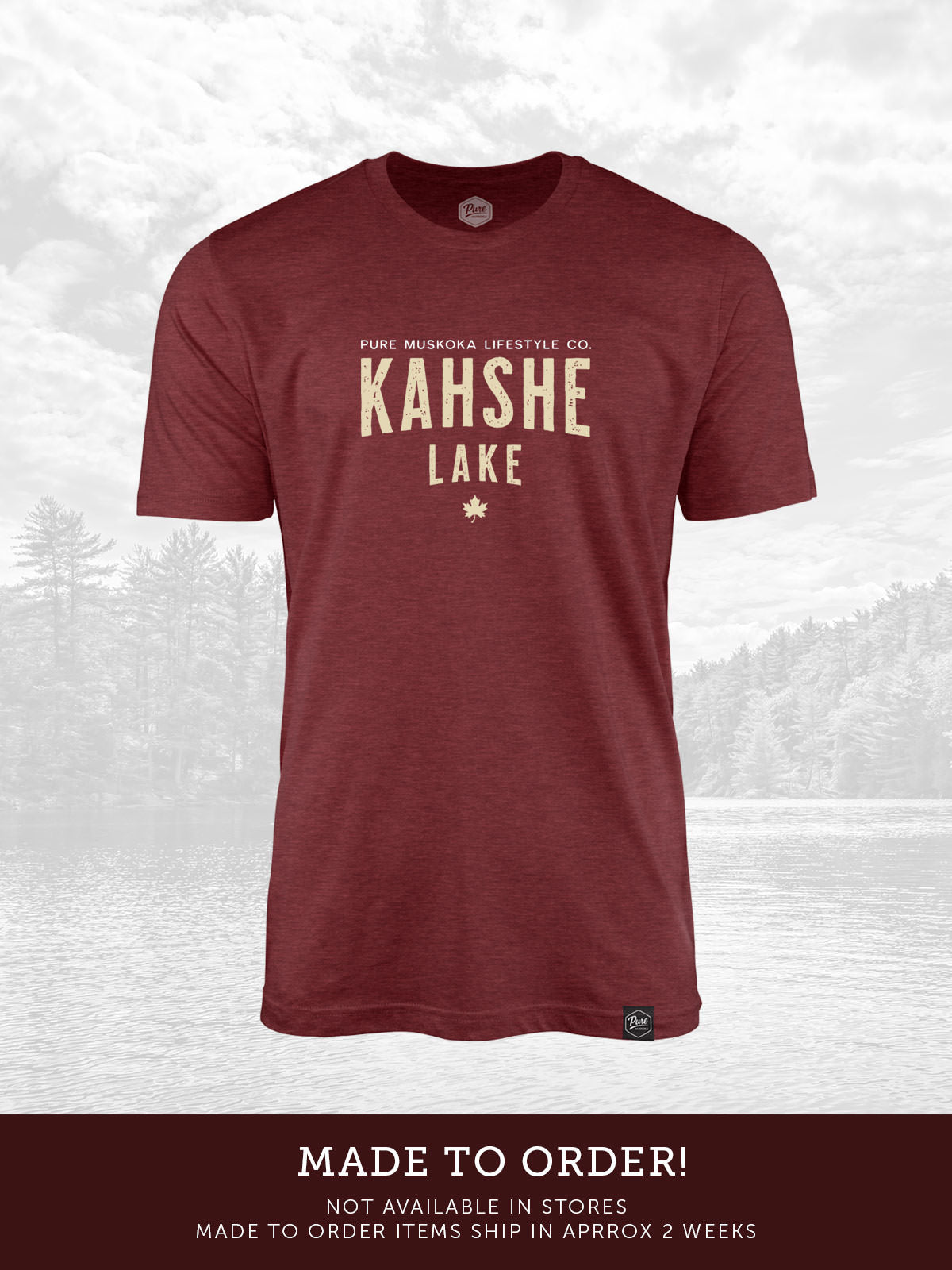 Kahshe Lake T-shirt (Unisex)