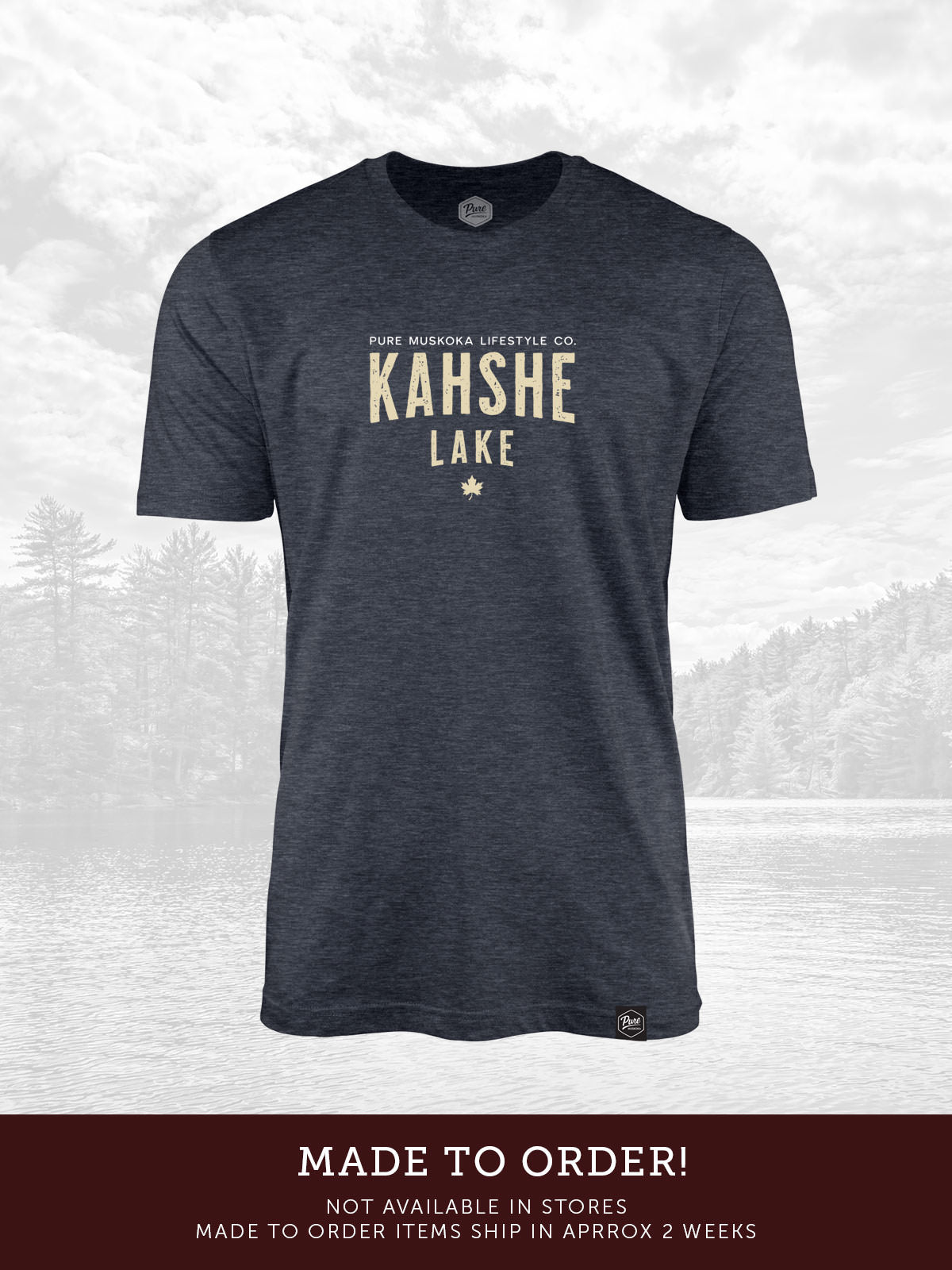 Kahshe Lake T-shirt (Unisex)