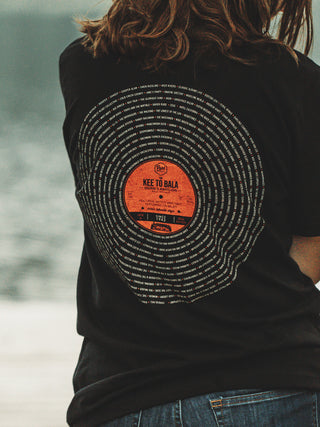 The Kee To Bala Tee - Black - Female Model - Pure Muskoka
