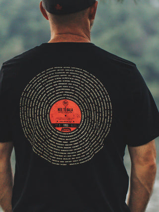 The Kee To Bala Tee - Black - Male Model - Pure Muskoka