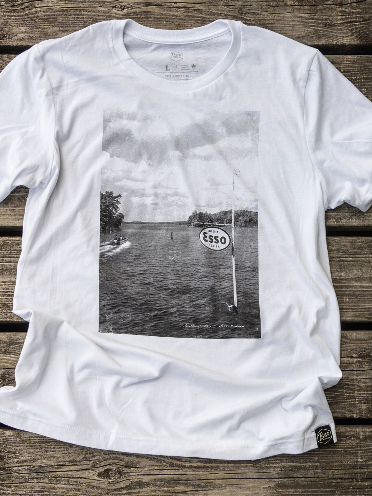 Mortimer's Point Esso - Flat Lay