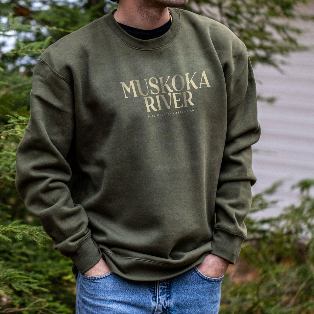 Muskoka River Crewneck
