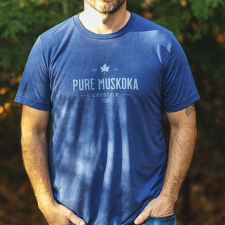 Pure Muskoka Lifestyle Co. Tri Blend T-Shirt (Unisex, Large Text)