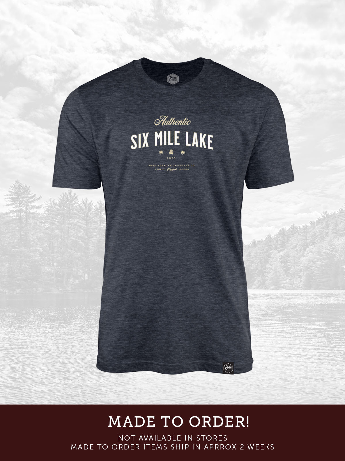 Six Mile Lake T-Shirt (Unisex)