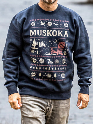 2025 Pure Muskoka Holiday Crewneck (Unisex, Limited Edition)