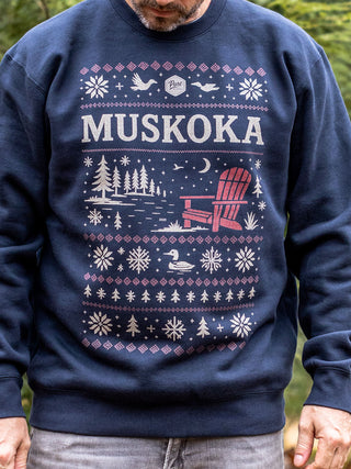 2025 Pure Muskoka Holiday Crewneck (Unisex, Limited Edition)