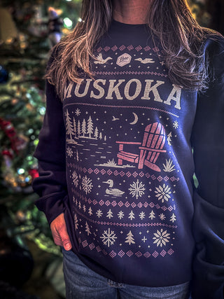 2025 Pure Muskoka Holiday Crewneck (Unisex, Limited Edition)