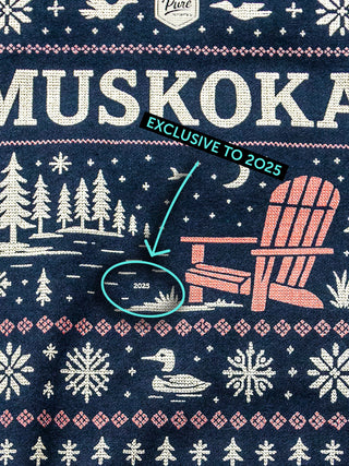 2025 Pure Muskoka Holiday Crewneck (Unisex, Limited Edition)