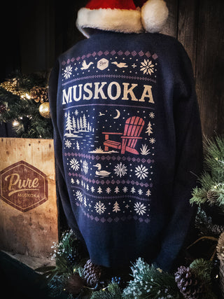 2025 Pure Muskoka Holiday Crewneck (Unisex, Limited Edition)