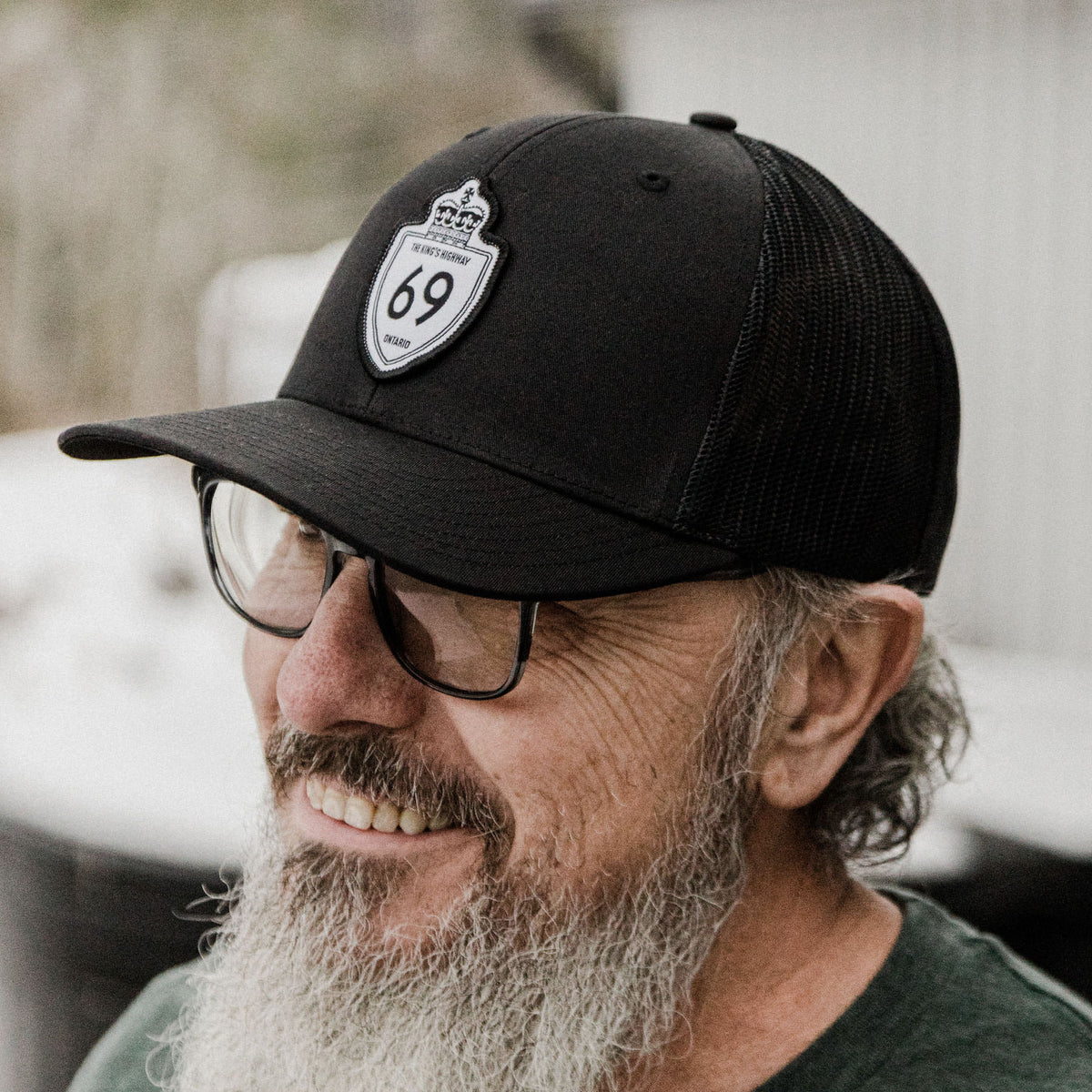 Highway 69 Patch Hat (Black)