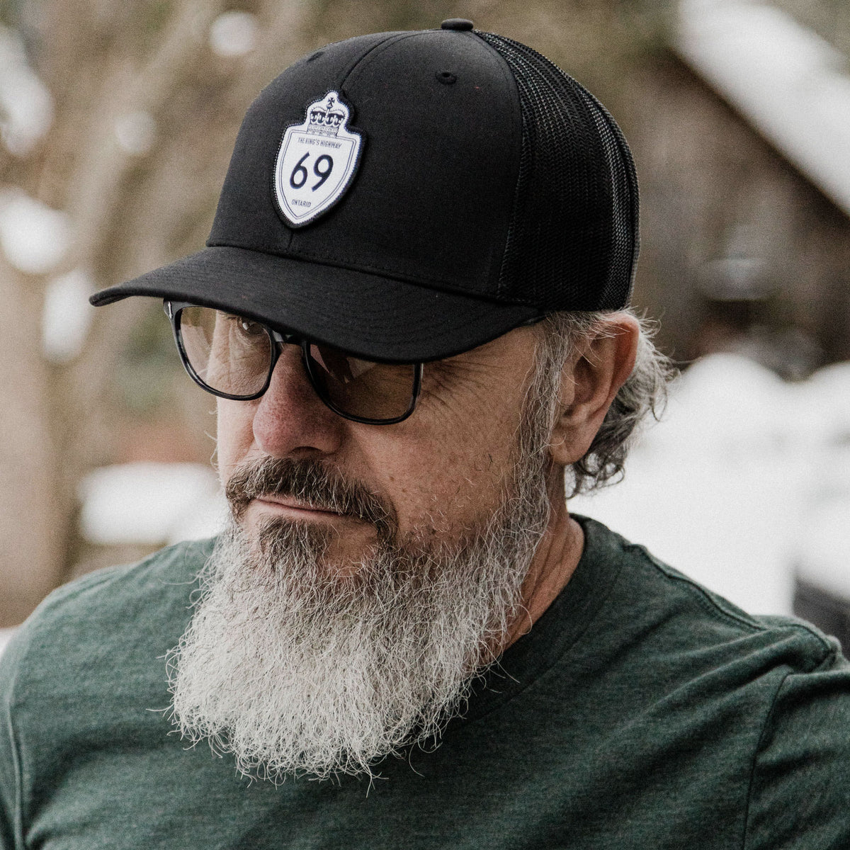 Highway 69 Patch Hat (Black)