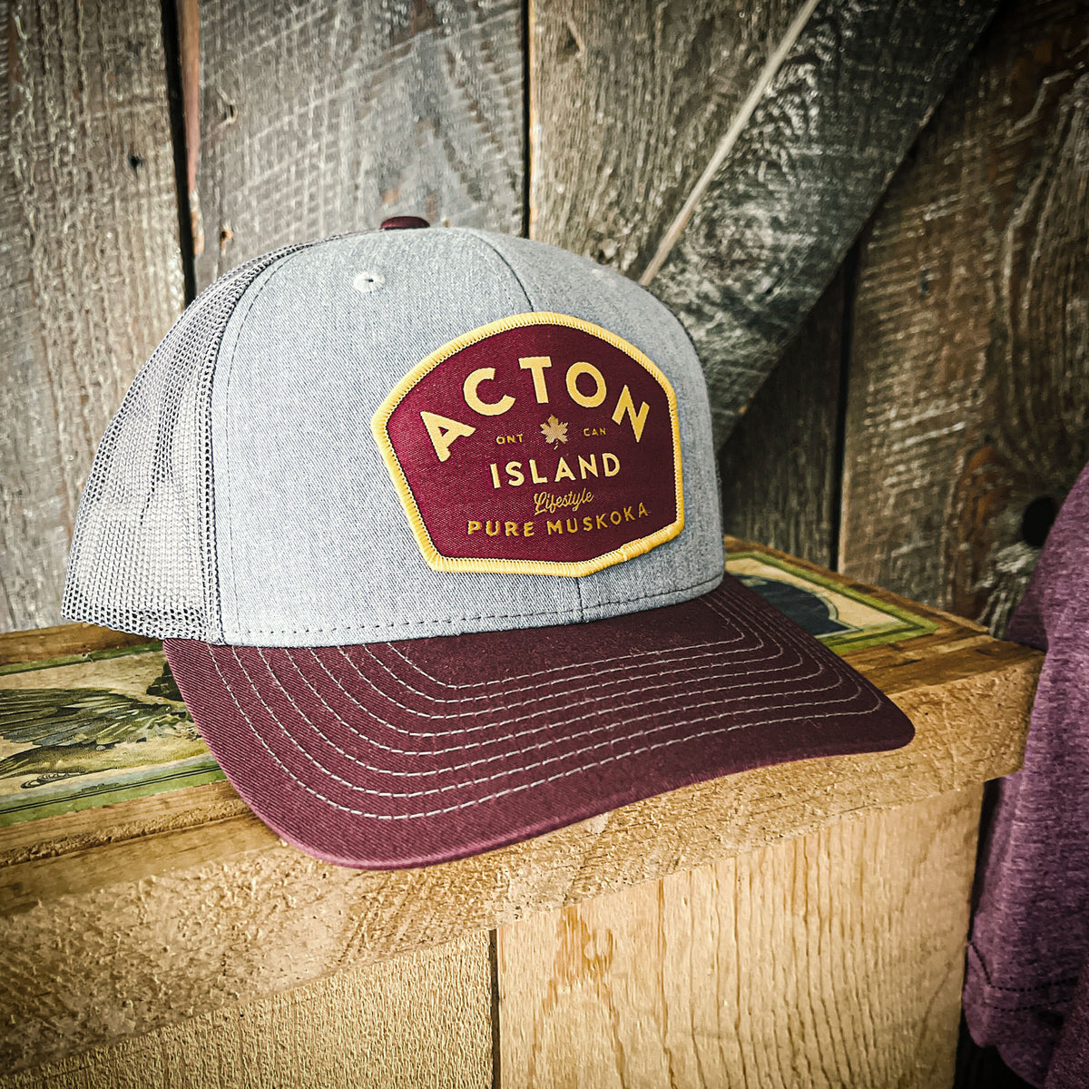 Acton Island Lifestyle Patch Hat