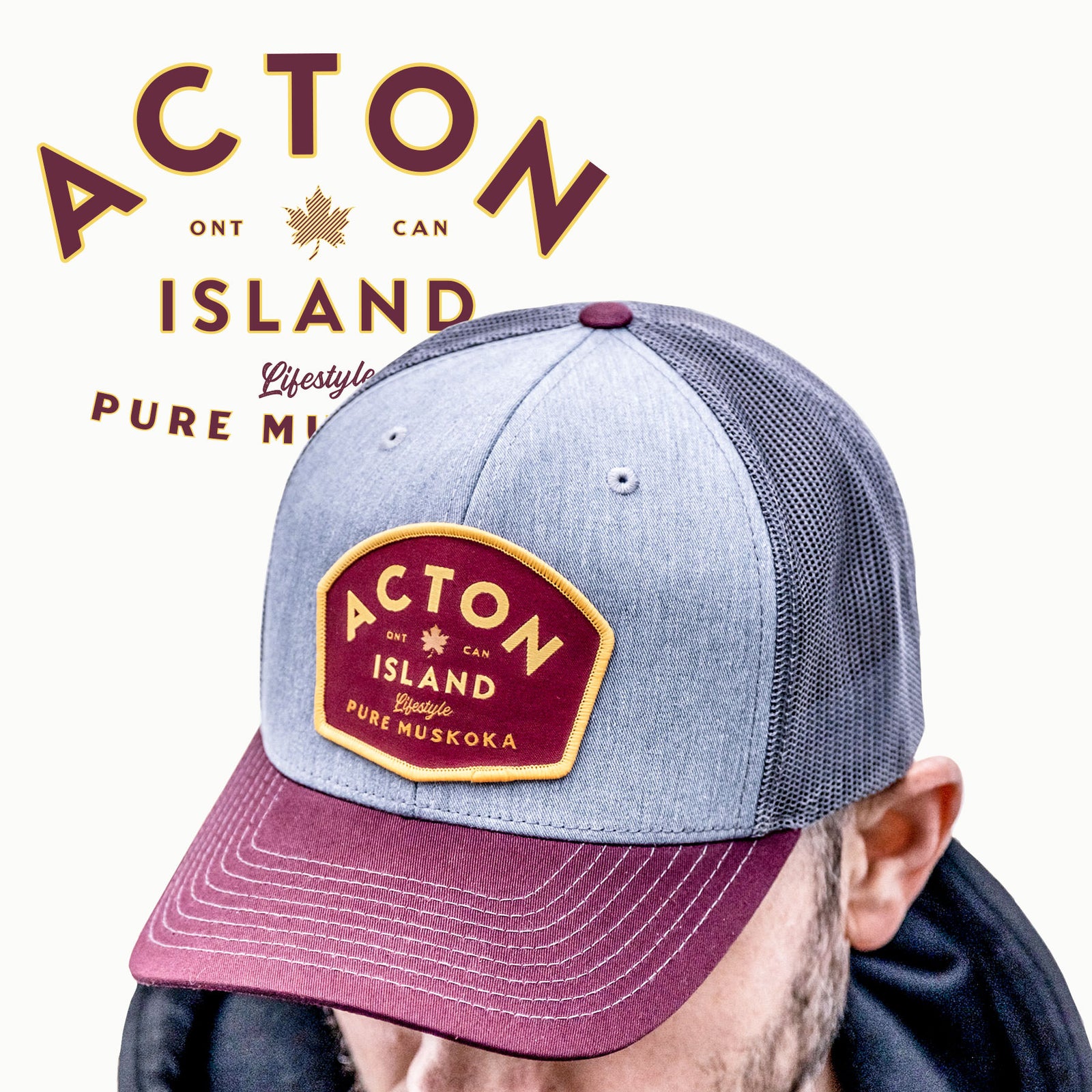 Acton Island Lifestyle Patch Hat