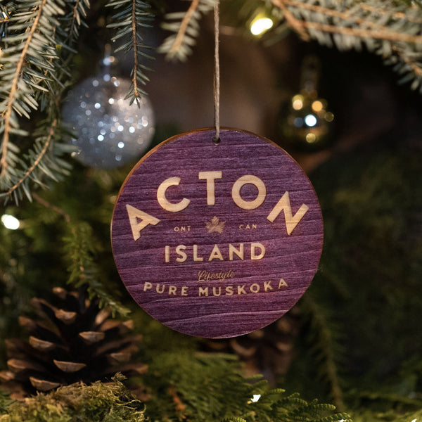Acton Island Ornament