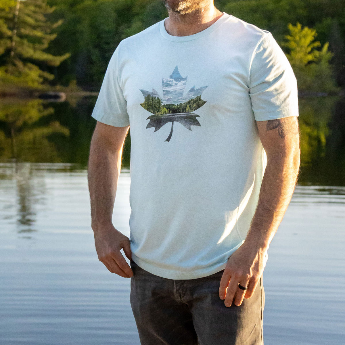 Pure Canada Day Leaf Tee