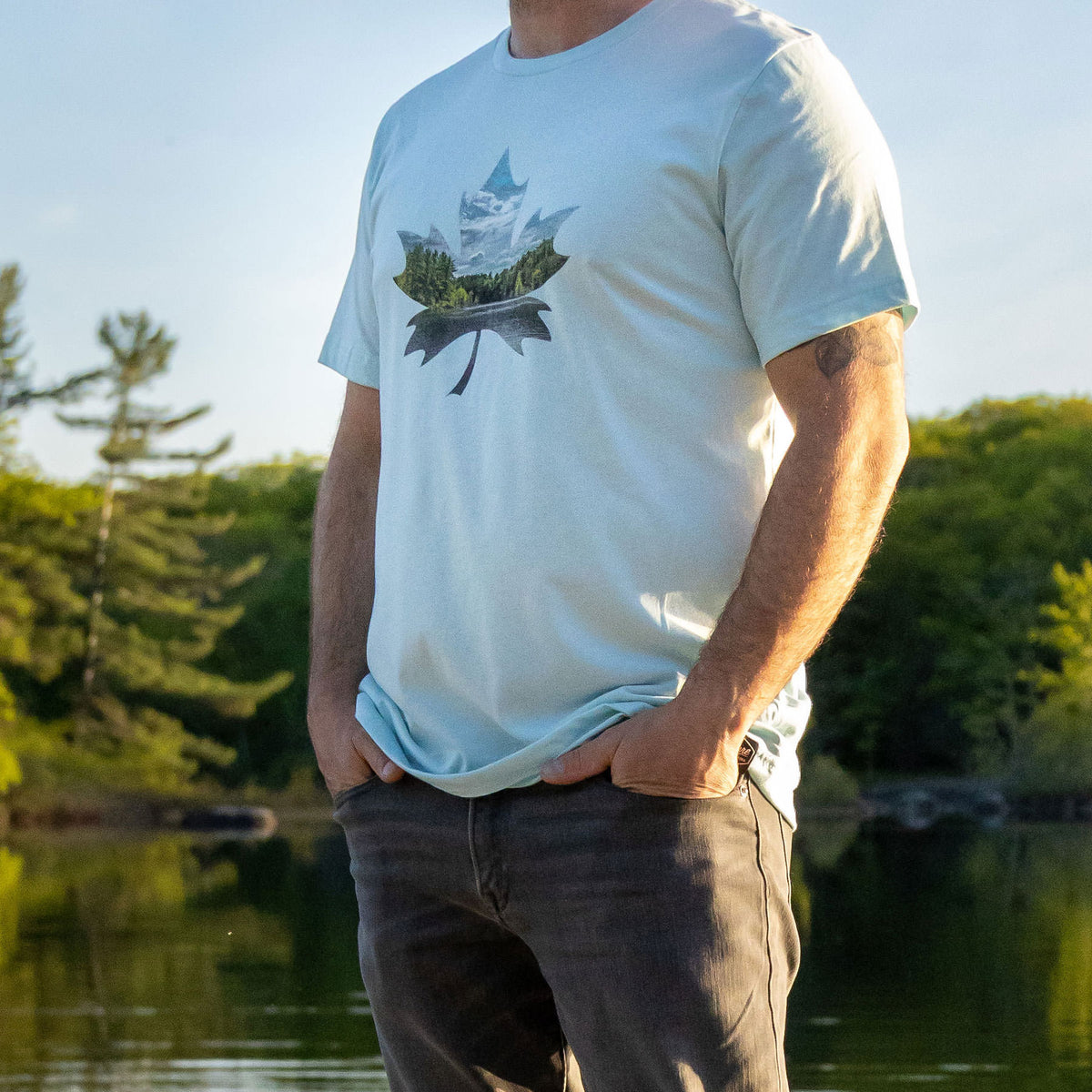 Pure Canada Day Leaf Tee