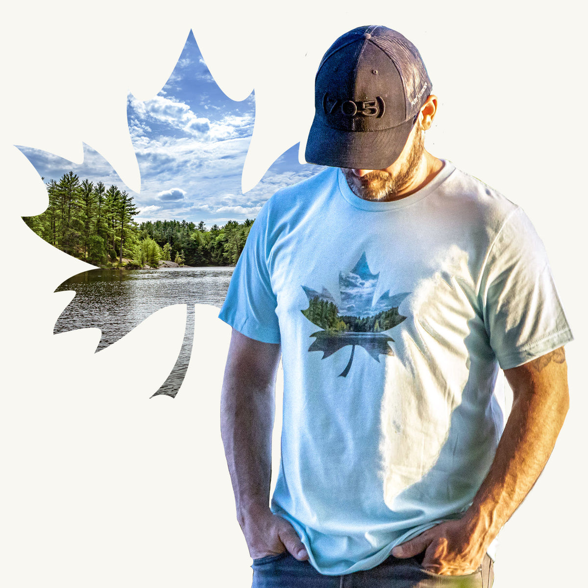 Pure Canada Day Leaf Tee